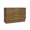 Base cocina Stella café 2 puertas 3 cajones 120cm