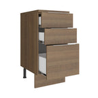 Base cocina Stella café 3 cajones 40cm