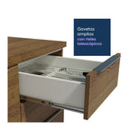 Base cocina Stella café 3 cajones 40cm