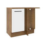 Base esquinero Agata blanco 1 puerta 94cm