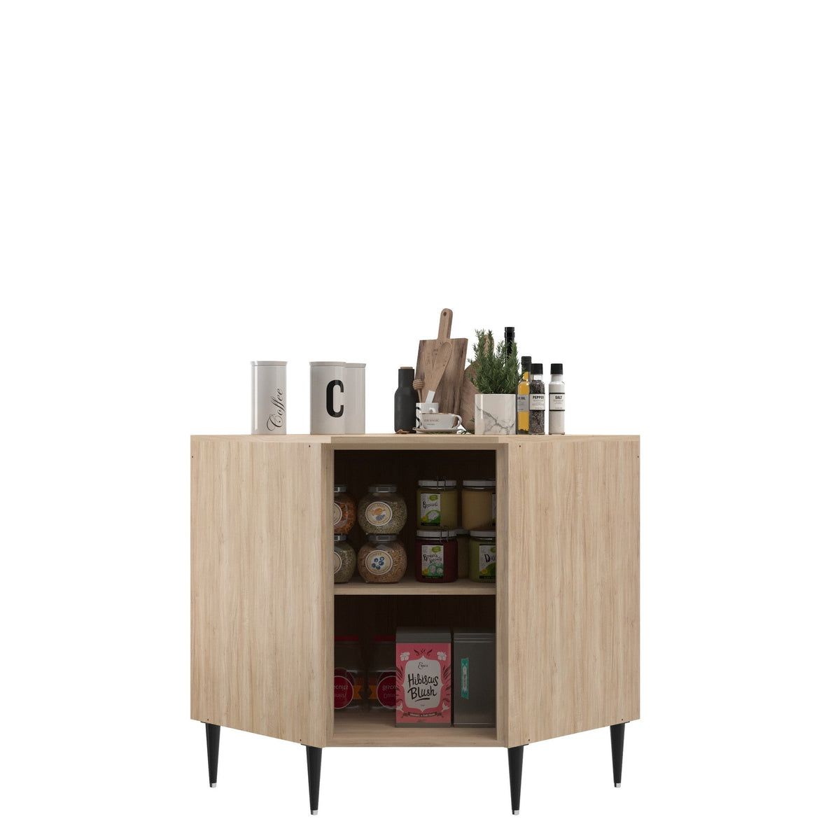 Base esquinero cocina Amalia 80cm