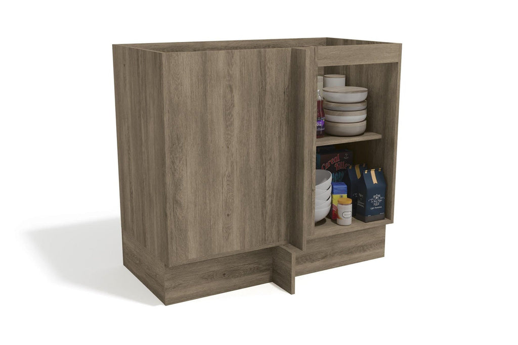 Base esquinero Maxxi café 98cm