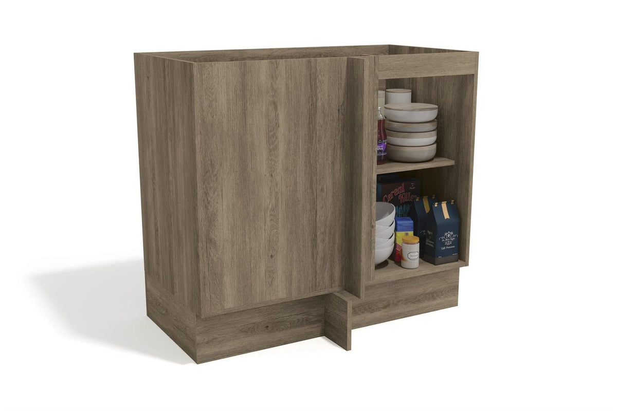 Base esquinero Maxxi café 98cm