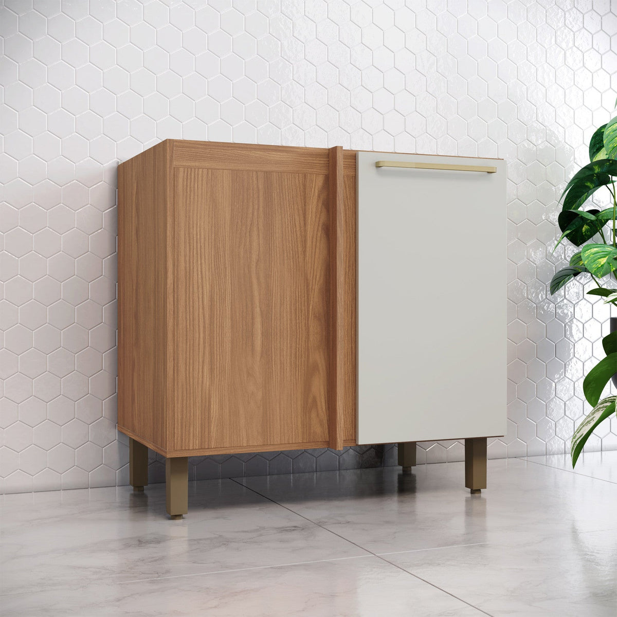 Base esquinero Requinte 1 puerta 84cm