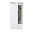 Base toallero Americana blanco