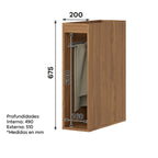 Base toallero Requinte 20cm