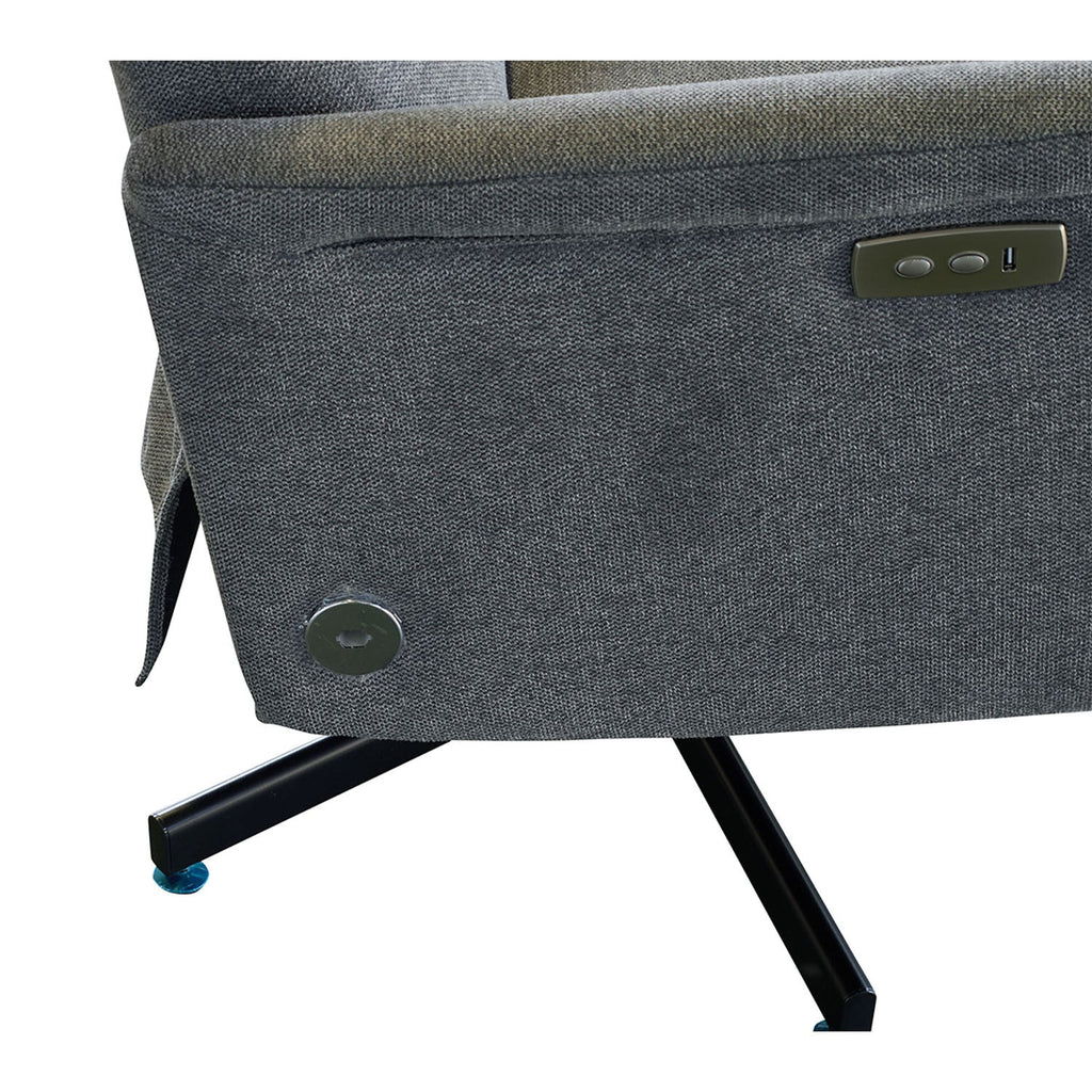 Berger eléctrico Róterdam gris oscuro
