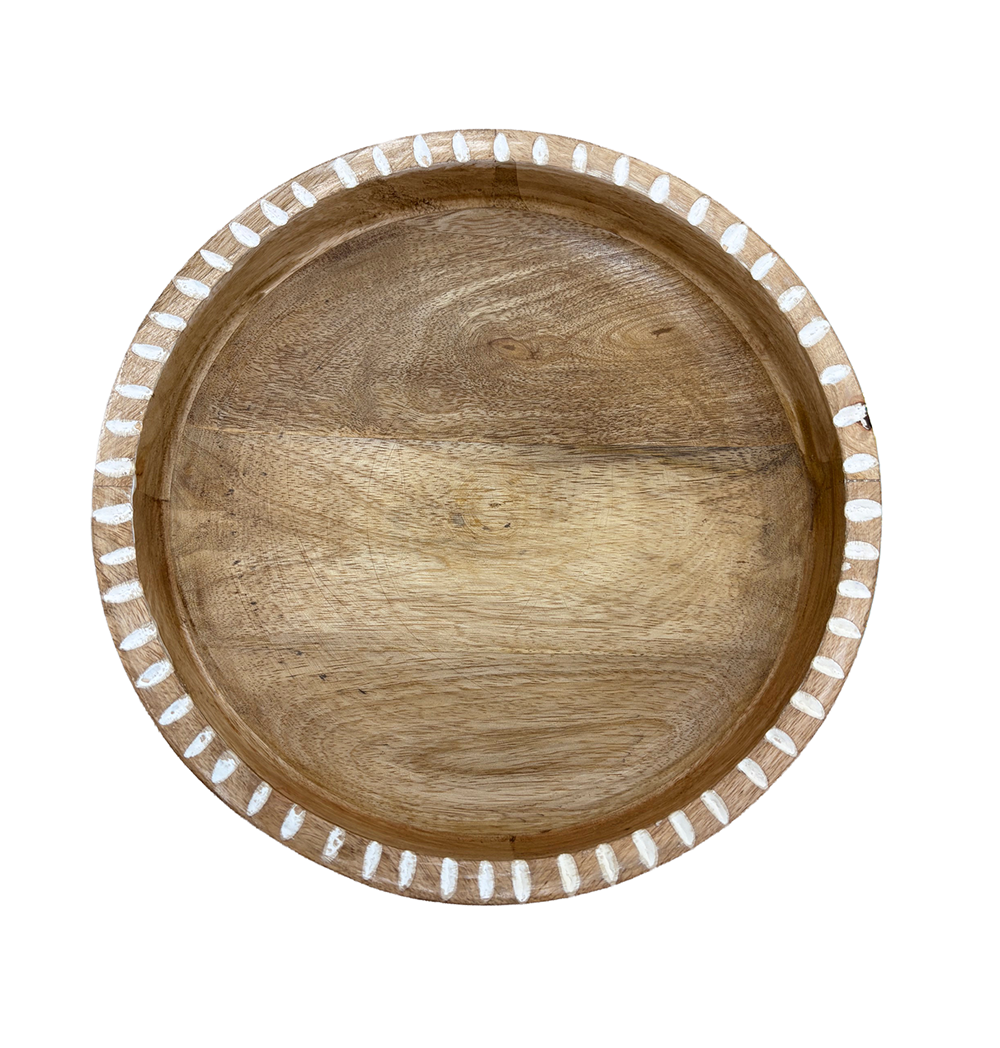Bowl madera deco 20x20x5cm