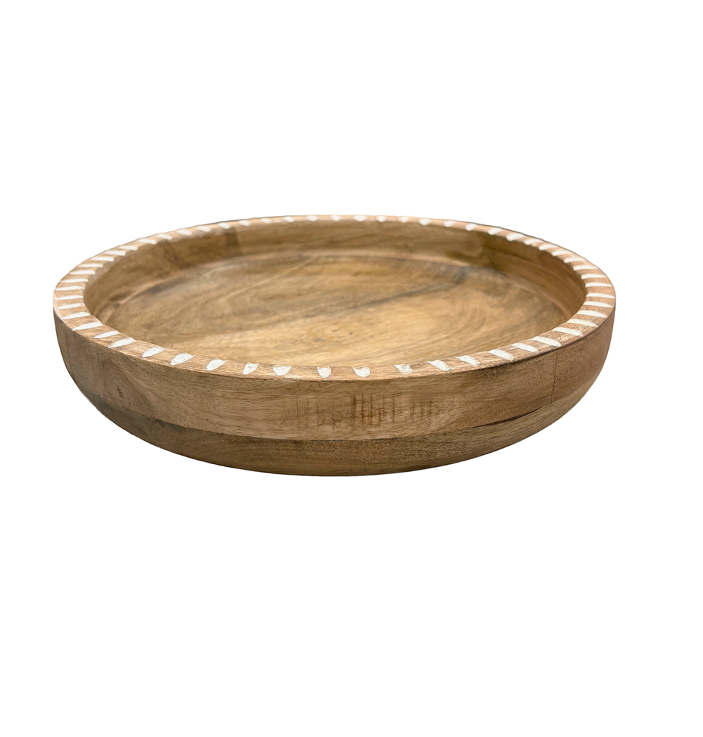 Bowl madera deco 20x20x5cm