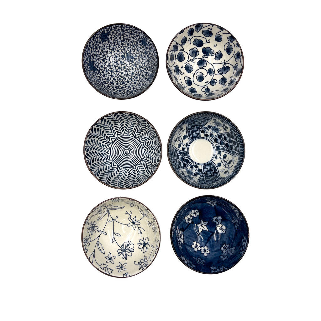 Bowls diseños 11,5cm set de 6