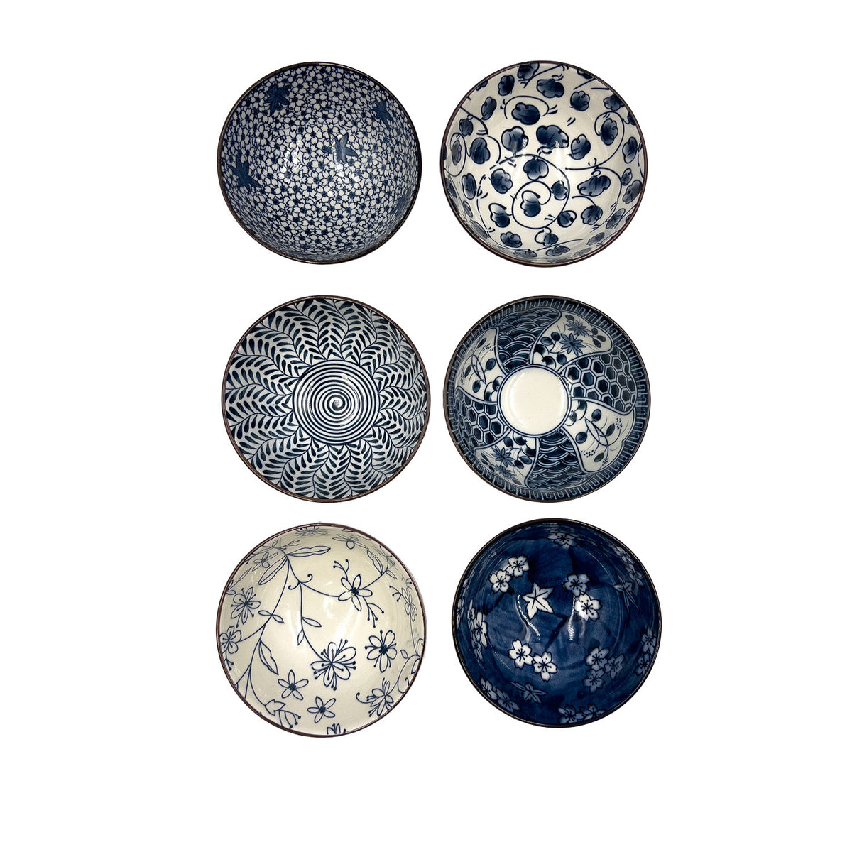 Bowls diseños 11,5cm set de 6