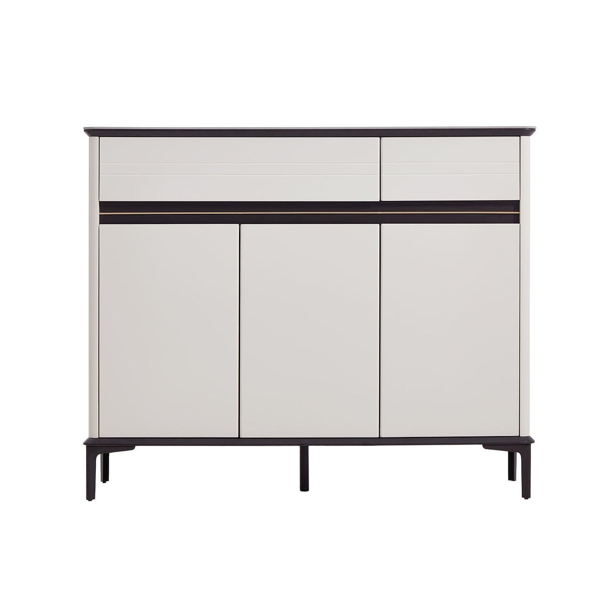 Buffet 2 cajones 3 puertas Minoa gris claro