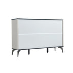 Buffet 2 cajones 4 puertas Nali gris claro