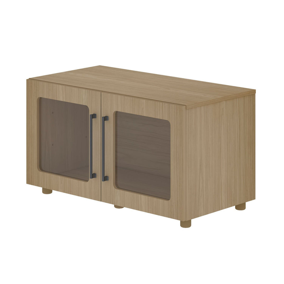 Buffet modular bajo Mia cafe vidrio