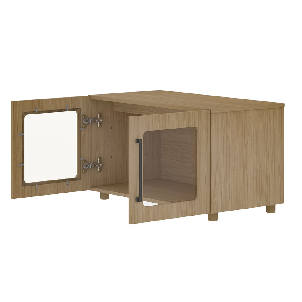 Buffet modular bajo Mia cafe vidrio