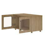 Buffet modular bajo Mia cafe vidrio