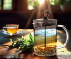 Cafetera francesa borosilicato con medidor 660ml