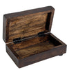 Caja madera oscura 18x10x6cm