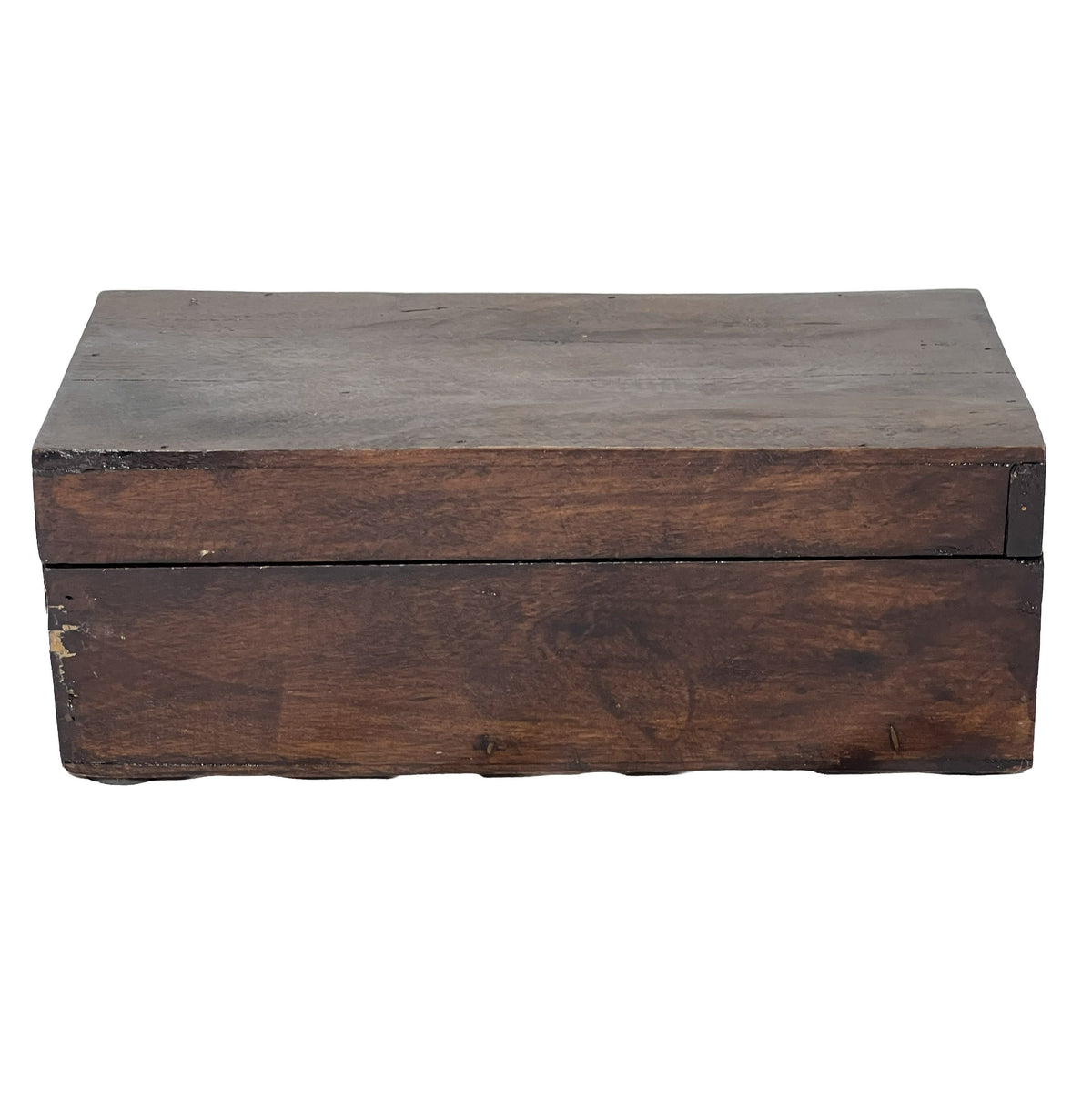 Caja madera oscura 18x10x6cm