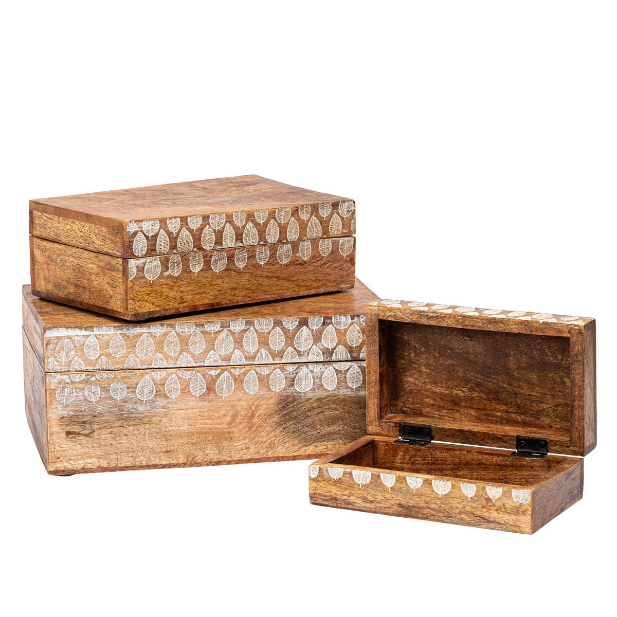 Caja madera print 28x18x12cm