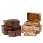 Caja madera print 28x18x12cm