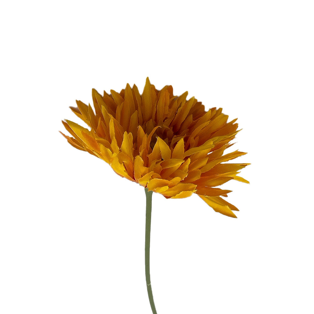 Calendula artificial amarilla 45cm