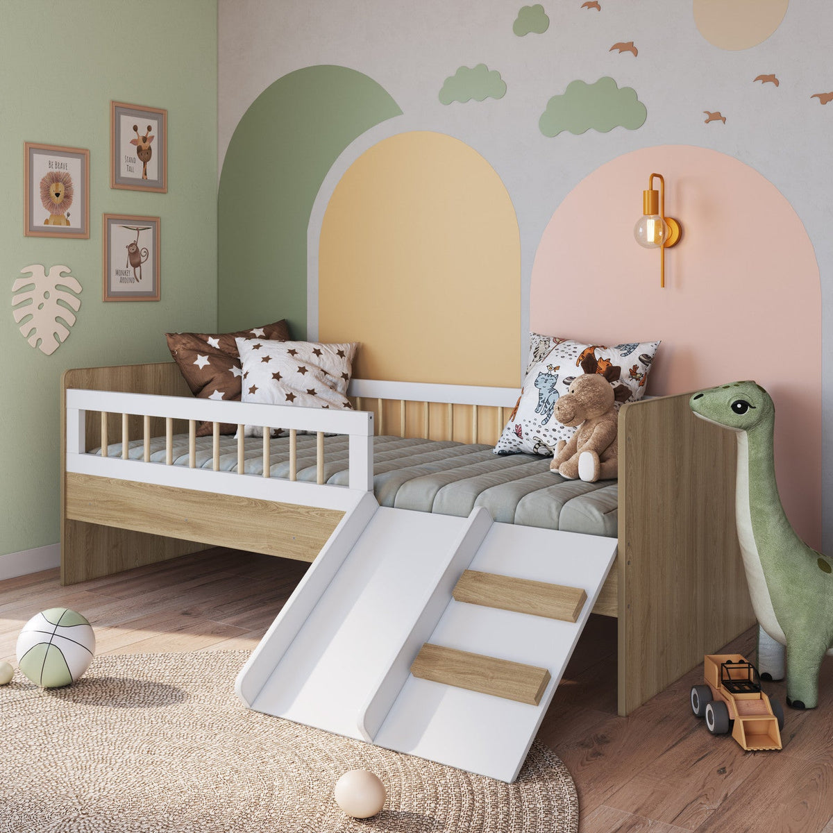 Cama 1 plaza Affeto 190x90cm