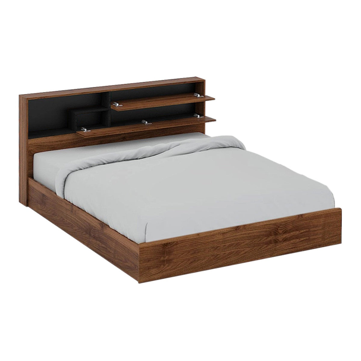 Cama 2 plazas Boegel café 200x150cm
