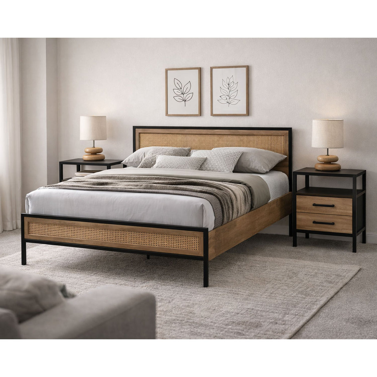 Cama 2 plazas Calamus