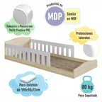 Cama Montessori 190x90cm