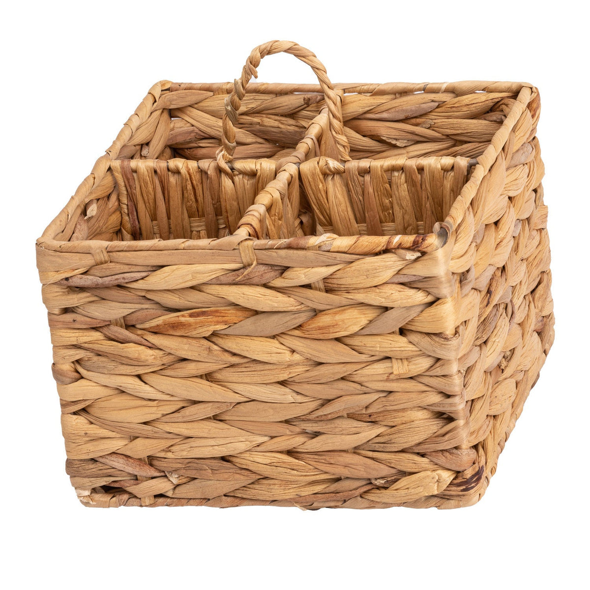 Canasto fibra natural 4 divisiones