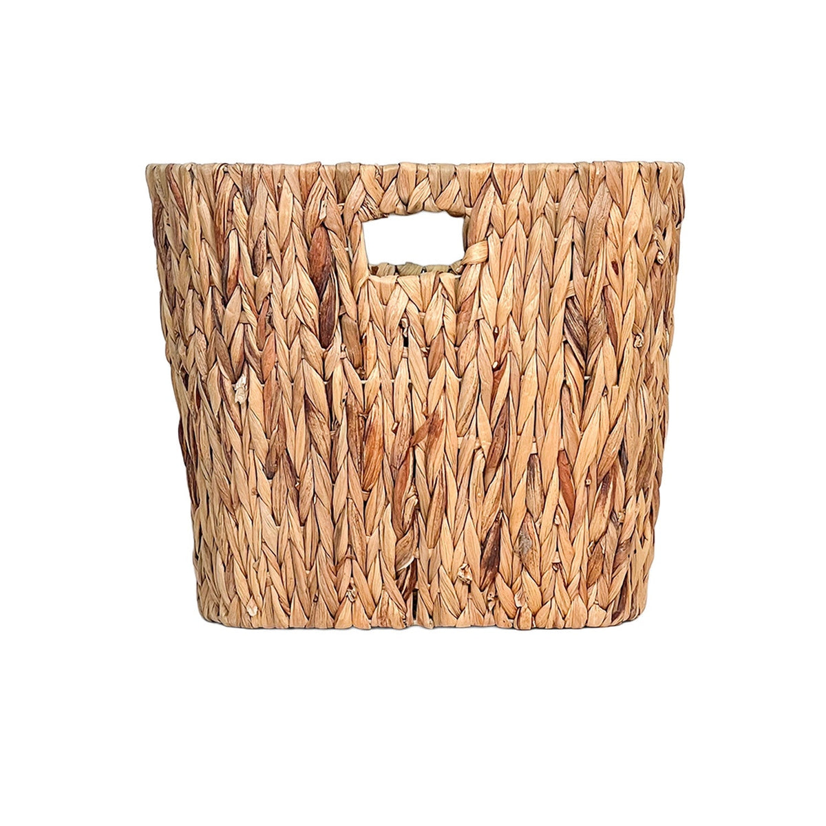Canasto fibra natural ovalado 36.5x17x31cm