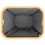 Canasto ropa negro 44x33x73cm