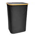 Canasto ropa negro 44x33x73cm