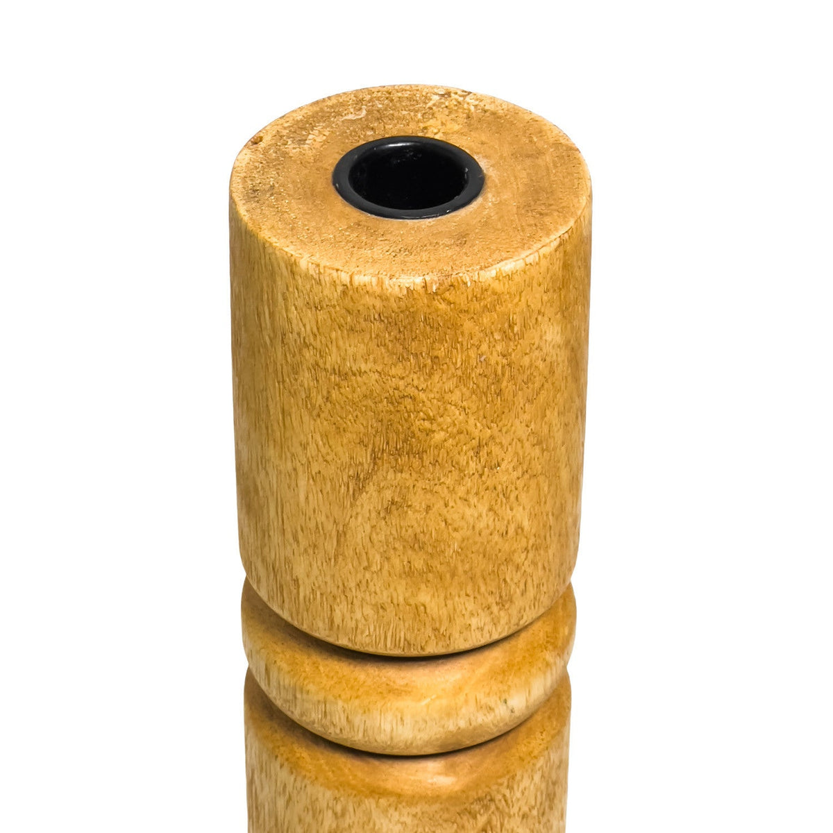 Candelabro madera 7,5x75x22 cafe oscuro
