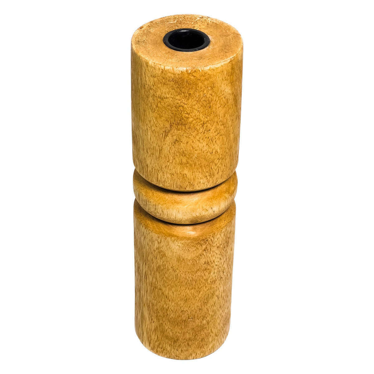 Candelabro madera 7,5x75x22 cafe oscuro