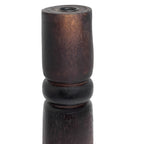 Candelabro madera 7,5x75x22 negro