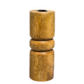 Candelabro madera 7x7x18 natural