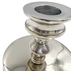 Candelabro plateado 6,5cm