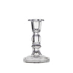 Candelabro vidrio transparente 17cm