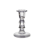 Candelabro vidrio transparente 17cm