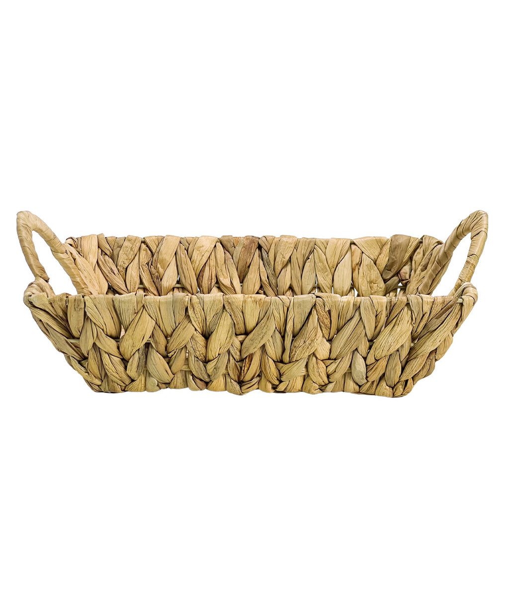 Cesta mimbre rectangular 24x31cm
