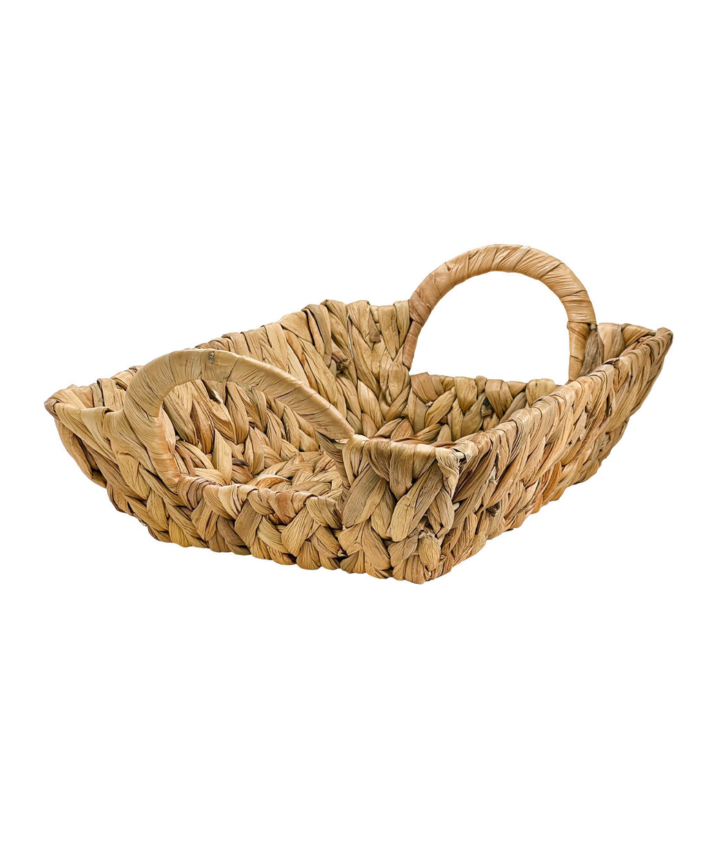 Cesta mimbre rectangular 24x31cm