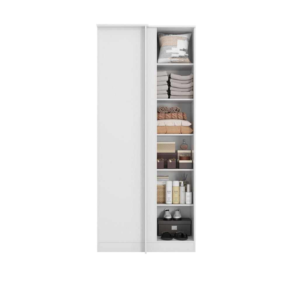 Closet 1 puerta modular esquinero 100cm
