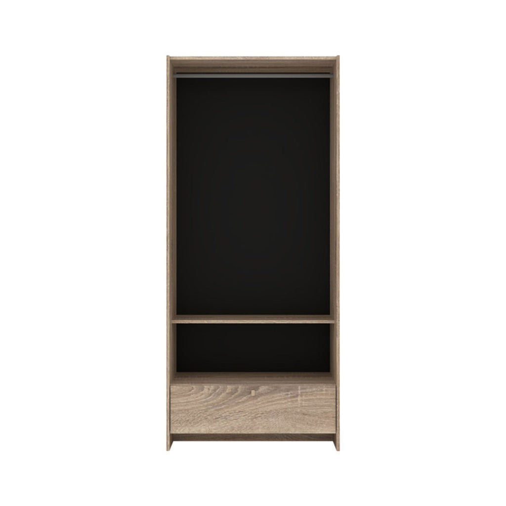 Closet 2 puertas Boegel café claro