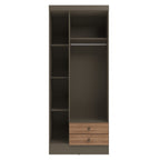 Closet 3 puertas Moscou Damasco/Nogal