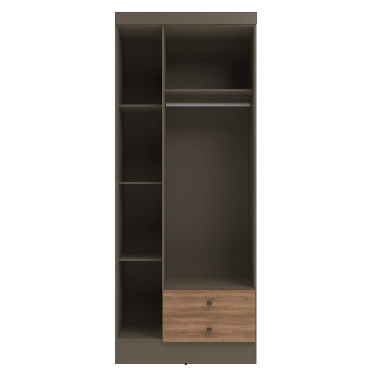 Closet 3 puertas Moscou Damasco/Nogal