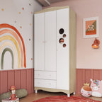 Closet Encanto 3 puertas 2 cajones