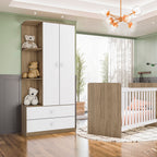 Closet Laberinto café 2 puertas
