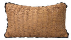 Cojín 30x50cm rafia